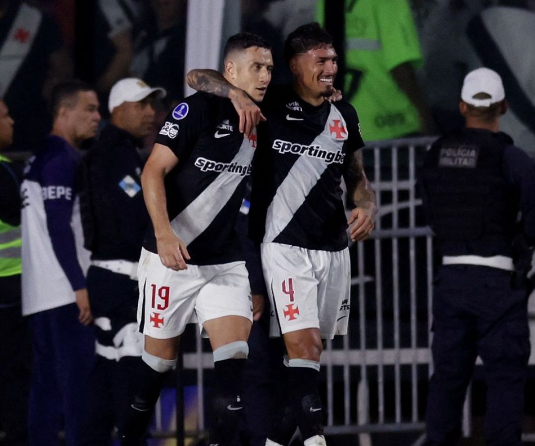 Vasco mantém possibilidade de final brasileira na Copa Sul-Americana