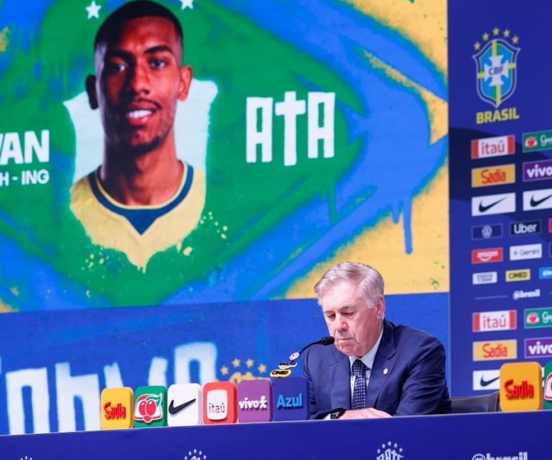 Ancelotti anuncia 26 convocados para amistosos da seleção brasileira