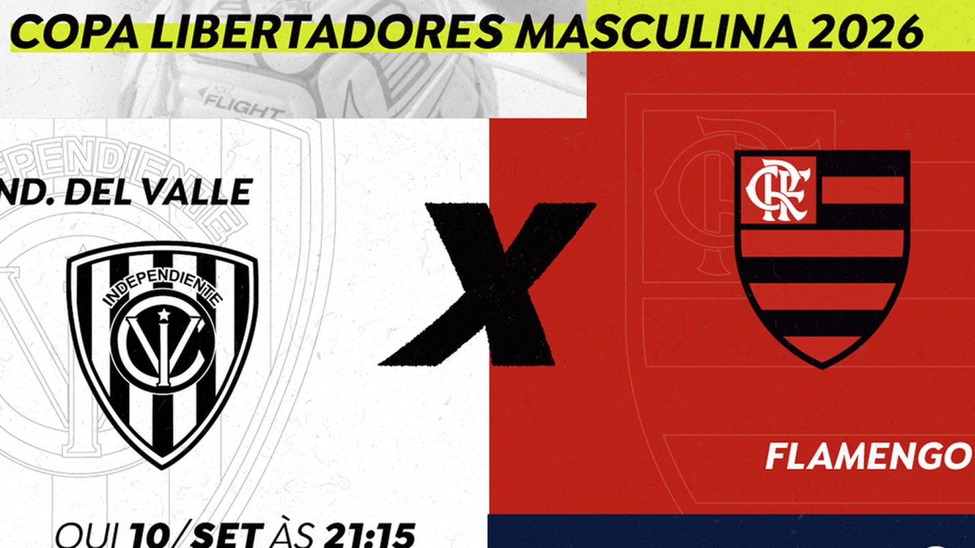 Rádio Nacional transmite Independiente del Valle x Flamengo